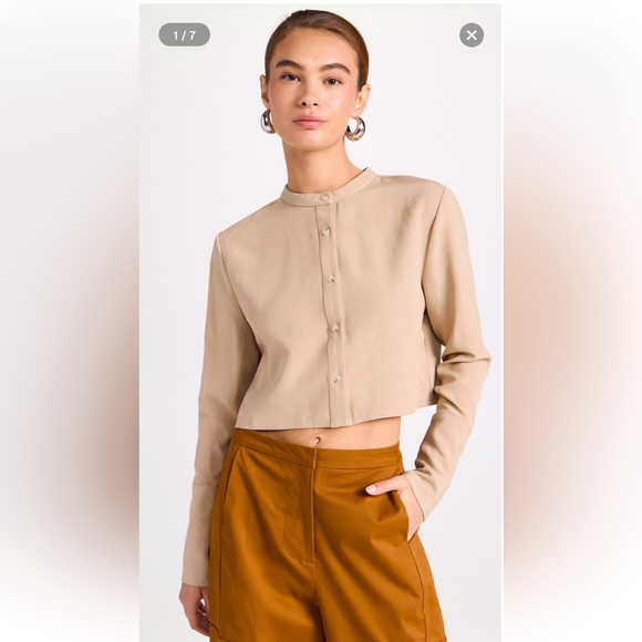 BNWT-87Origins Tie Back Crop Top - Picture 2 of 8